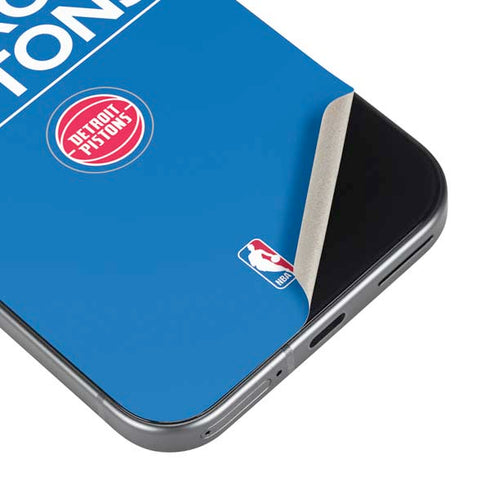 NBA Detroit Pistons Standard - Blue Pixel 9 Pro XL Skin